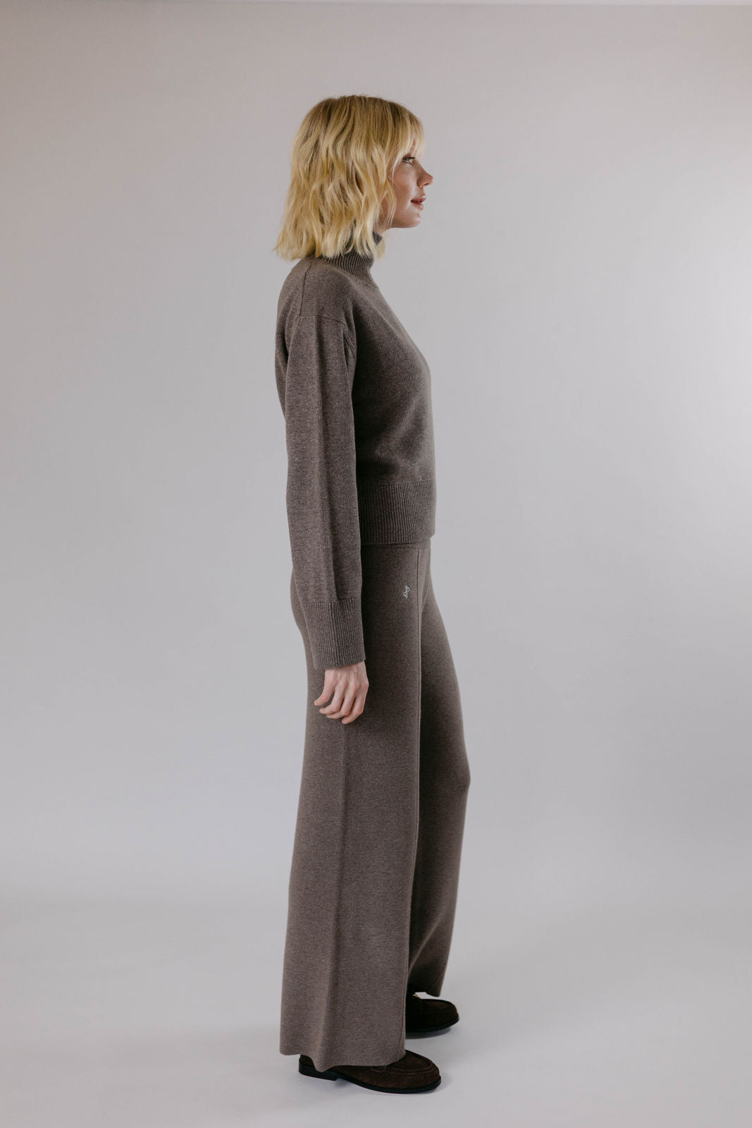 Turtleneck ESTELLE - chestnut