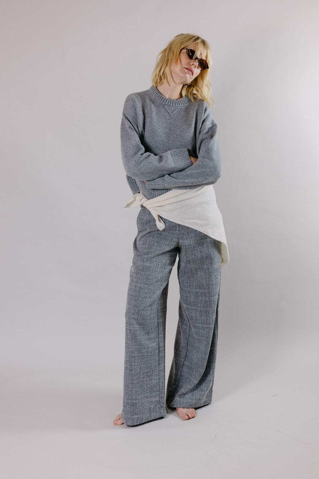 Dreiecksschal LENI - vanilla