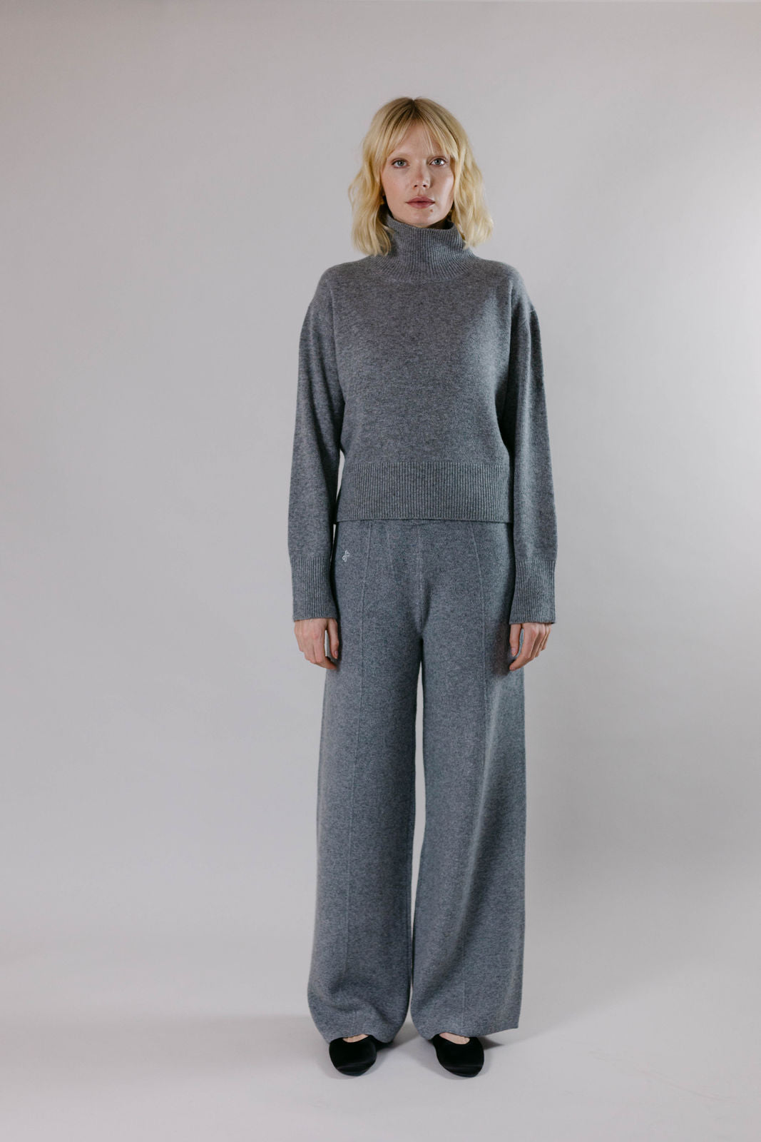 Turtleneck ESTELLE - koala grey