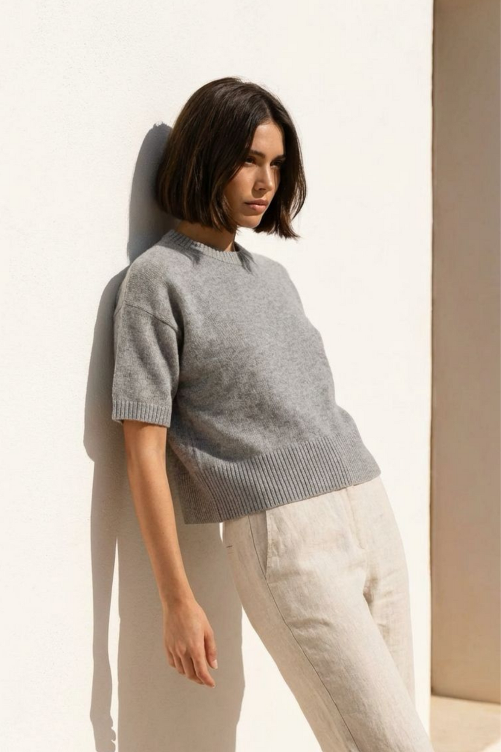 Shirt OSCAR - cloudy grey