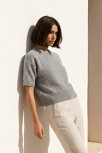 Shirt OSCAR - cloudy grey